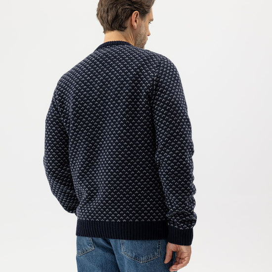 Torsten Crew – Navy - Marble Grey – Herstelleransicht
