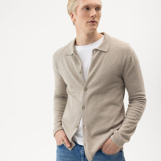 Chris Shirt – Taupe – Herstelleransicht