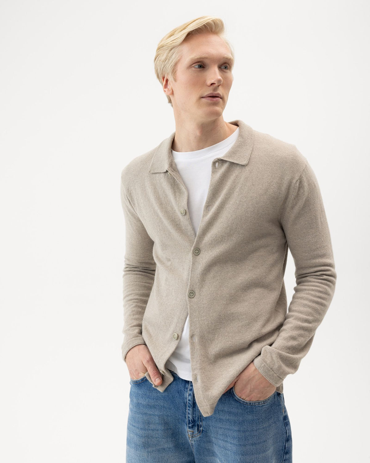 Chris Shirt – Taupe – Herstelleransicht