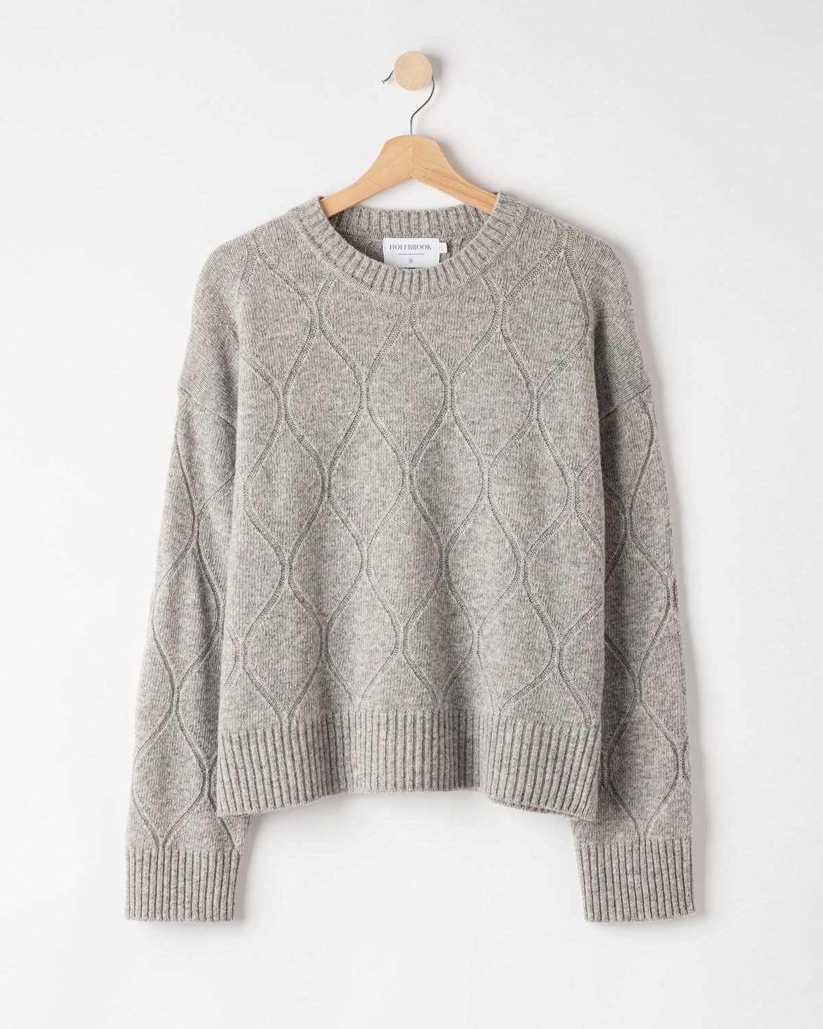 Carro Sweater – Grey – Kleiderbügelaufnahme