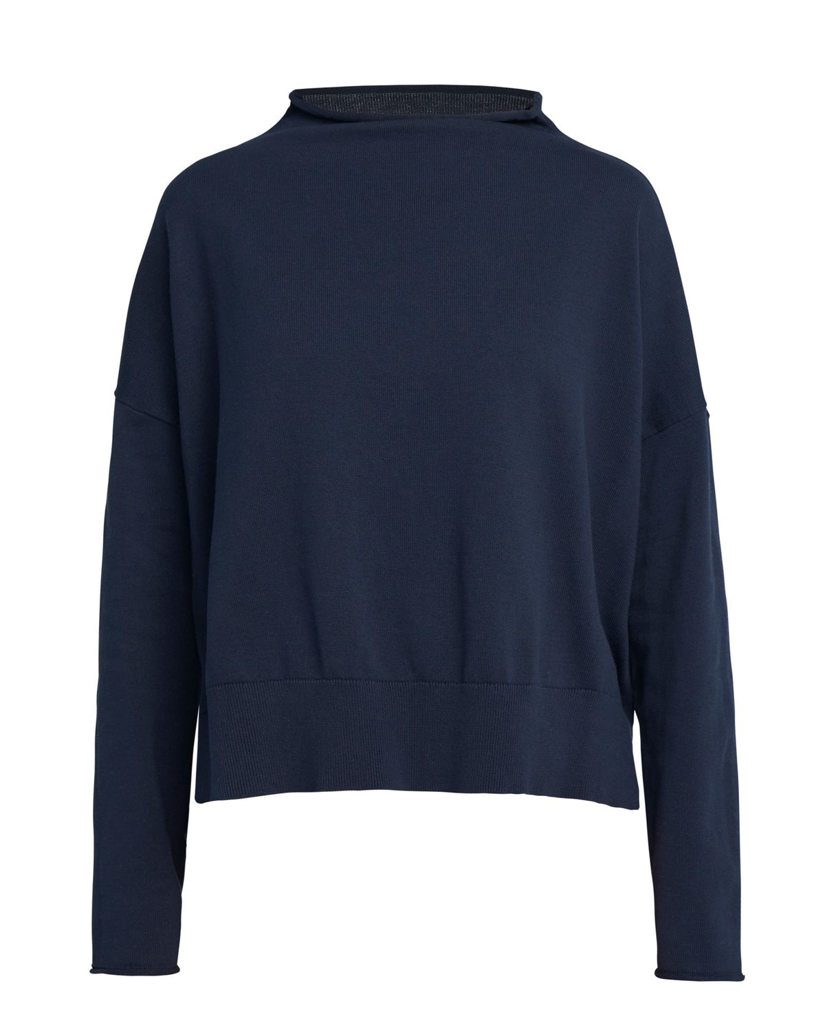Hulda Turtle – Navy – Kleiderbügelaufnahme