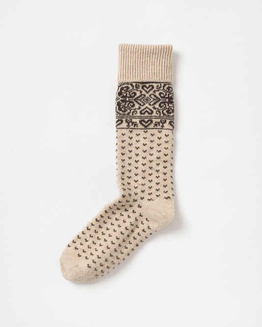 Sundborn Raggsocka – Oyster - Brown – Packshot