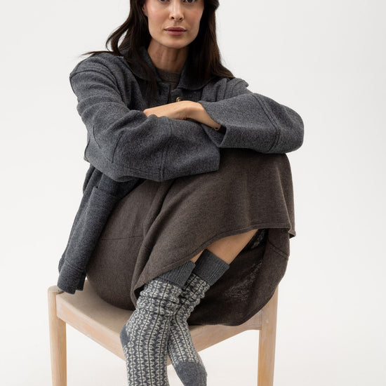 Järvsö Raggsocka – Dark Grey Melange – Herstelleransicht